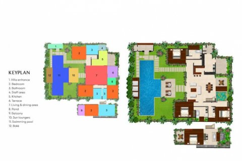 Вилла с 4 спальнями в Seminyak, Бадунг, Индонезия № 840 24