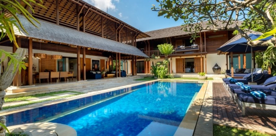 Вилла с 5 спальнями в Seminyak, Бадунг, Индонезия № 836