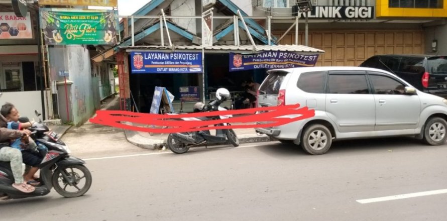 130m2 Shop in Serang City, Indonesia No. 6787