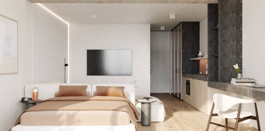 Квартира с 2 спальнями в Anta Residence Canggu, Canggu, Бадунг, Индонезия № 7512