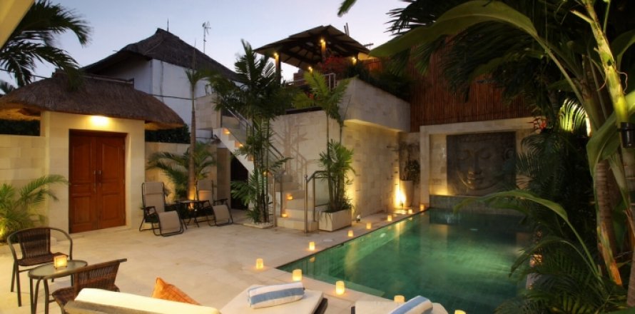 Вилла с 3 спальнями в Seminyak, Бадунг, Индонезия № 1403