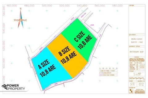 1080m2 Land in Canggu, Badung, Indonesia No. 9361 8