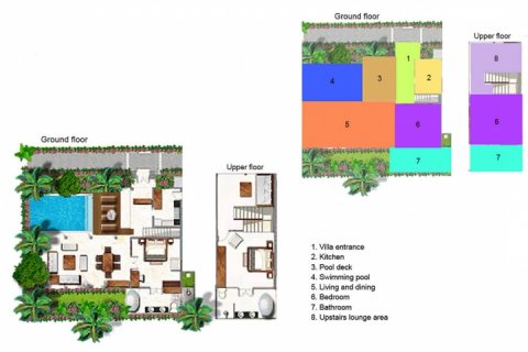 Вилла с 2 спальнями в Seminyak, Бадунг, Индонезия № 1178 23